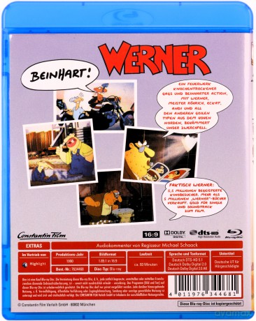 Werner - Beinhart! (Twardziel Werner) [Blu-Ray]
