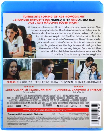 Yes, God, Yes (Seks to nie grzech) [Blu-Ray]