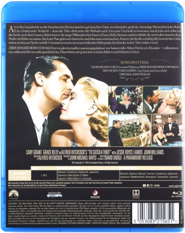 To Catch a Thief (Złodziej w hotelu) [Blu-Ray]
