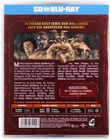 Amazing Stories Seasons 1-2 (Niesamowite historie) [2xBlu-Ray]