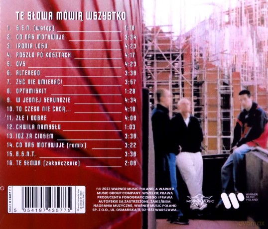 Mor W.A: Te Slowa Mowia Wszystko Reedycja [CD]
