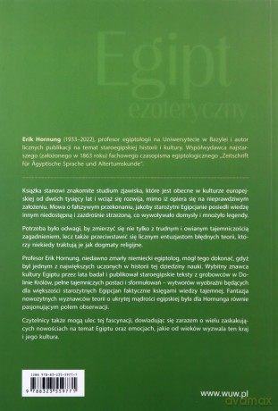 Egipt ezoteryczny. Tajemna wiedza Egipcjan i jej wpływ na kulturę Zachodu - Erik Hornung [KSIĄŻKA]