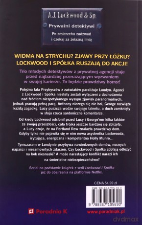 Lockwood i spółka (Tom 3) Mroczny sobowtór - Jonathan Stroud [KSIĄŻKA]