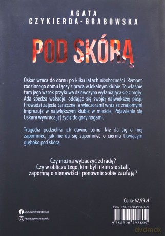 Pod skórą - Agata Czykierda-Grabowska [KSIĄŻKA]