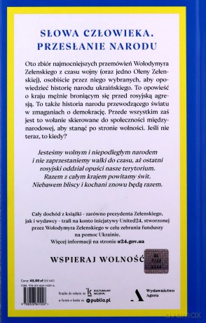Przesłanie z Ukrainy - Wołodymyr Zełenski [KSIĄŻKA]