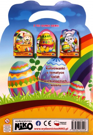 Zajączek. Wielkanocna kolorowanka [KSIĄŻKA]