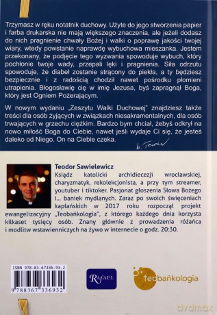 Zeszyt Walki duchowej, Czas Duchowej Przemiany - ks. Teodor Sawielewicz [KSIĄŻKA]