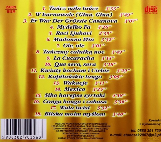 Jacek Stańczak: Wesoła zabawa Przy Akordeonie vol. 4 [CD]