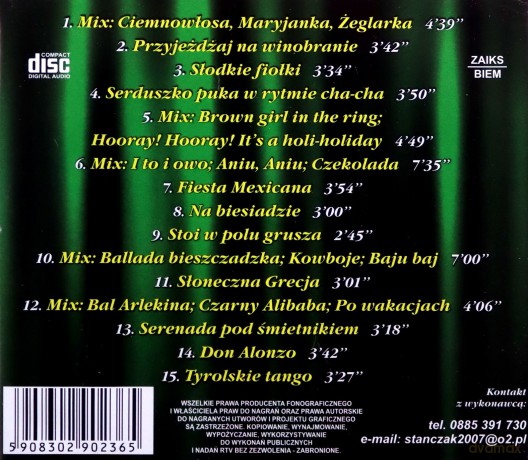 Jacek Stańczak: Wesoła zabawa Przy Akordeonie vol. 1 [CD]