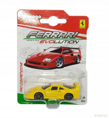 Autko metalowe Ferrari