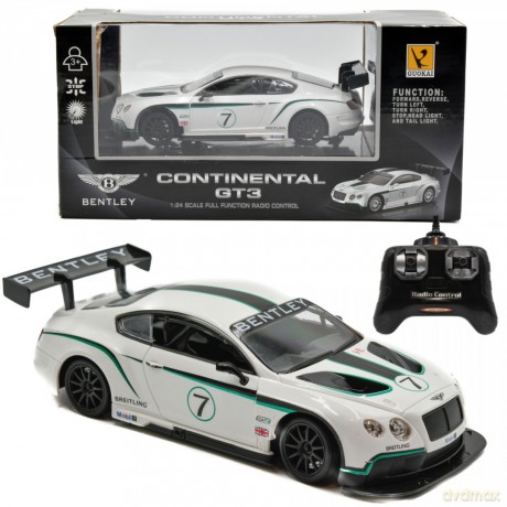 Auto Bentley 1:24 sterowane pilotem
