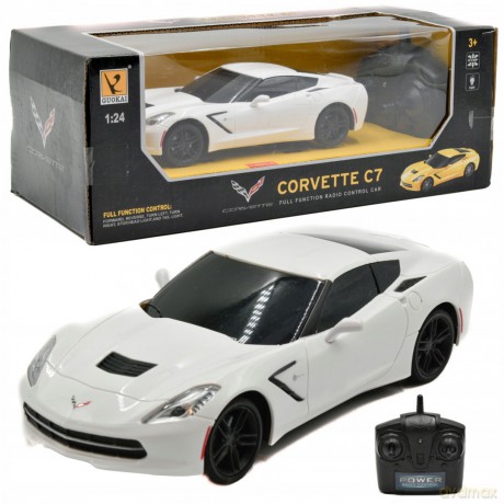 Auto Corvette 1:24 sterowane pilotem