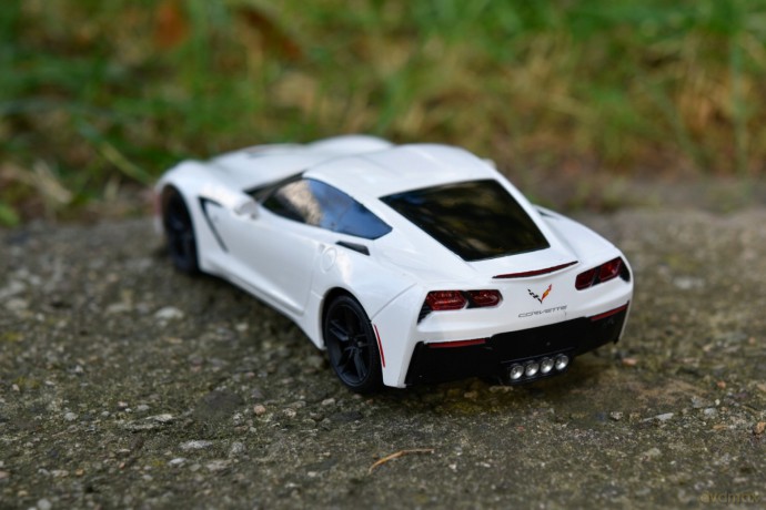 Auto Corvette 1:24 sterowane pilotem