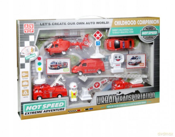 Auto służb specjalnych - zestaw