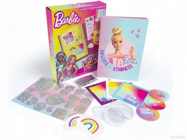 Barbie notatnik z naklejkami