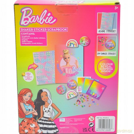 Barbie notatnik z naklejkami