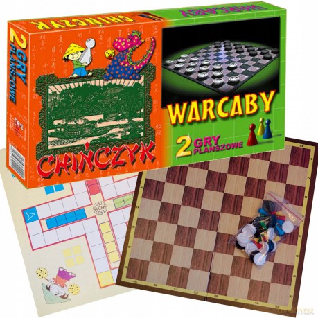 Chińczyk-Warcaby [GRA PLANSZOWA]