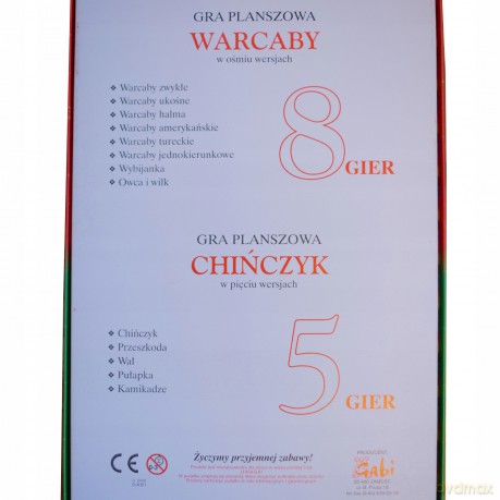 Chińczyk-Warcaby [GRA PLANSZOWA]