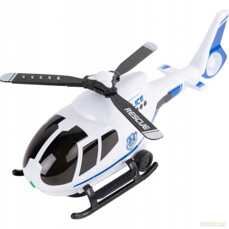 Helikopter na baterie z projektorem