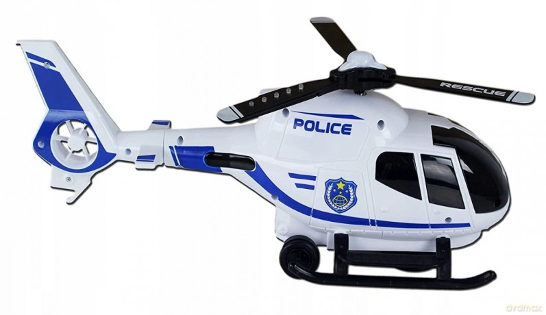 Helikopter na baterie z projektorem