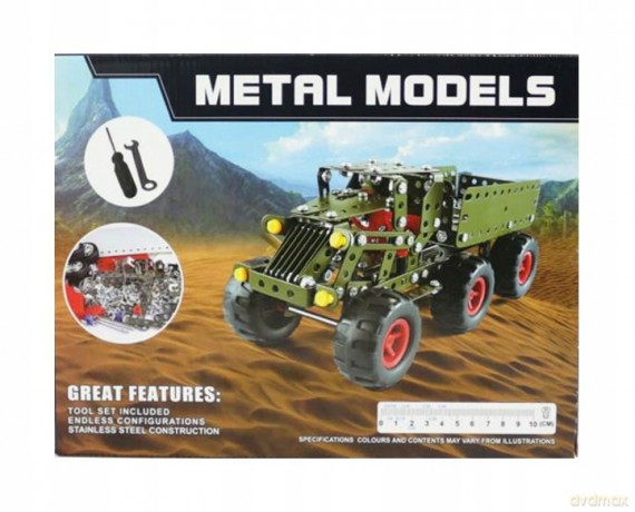 Konstruktor metalowy auto