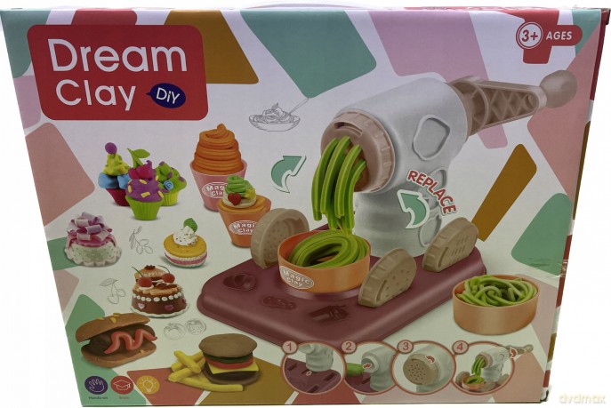 Masa plastyczna ciasteczka i lody