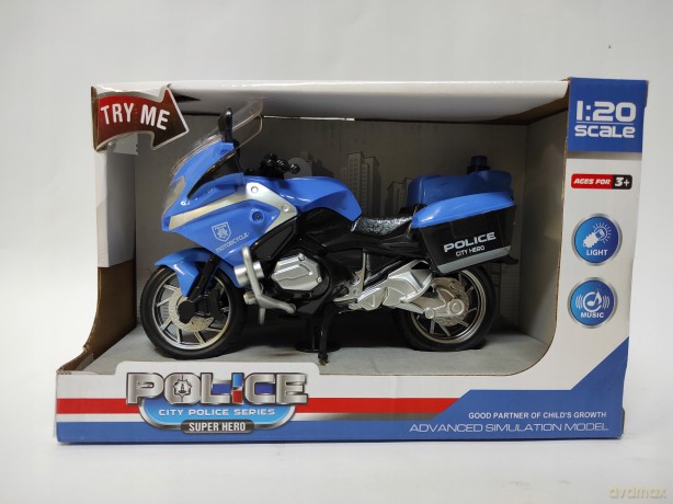 Motor z dźwiękiem oraz światłem