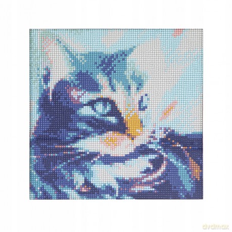 Mozaika Diamond Painting Kot