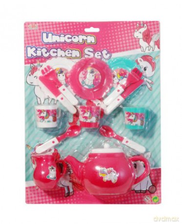 Naczynia z jednorożcem