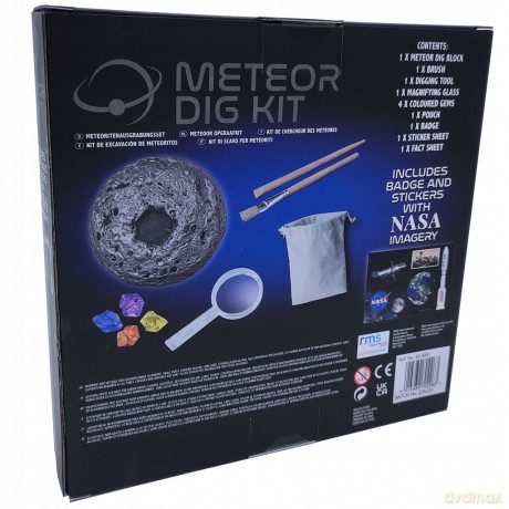 NASA Metalowy konstruktor z silnikiem