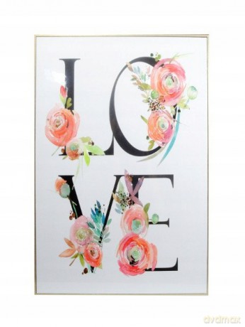 Obraz "LOVE" 40x60 cm