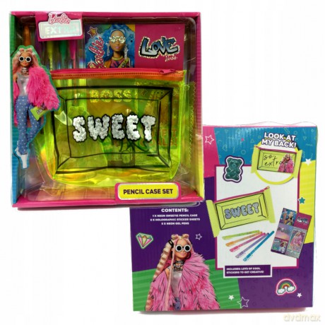 Piórnik z przyborami Barbie