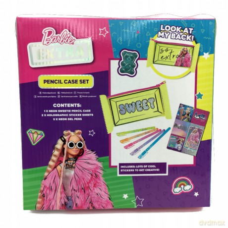 Piórnik z przyborami Barbie