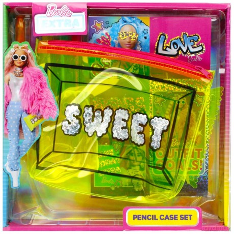 Piórnik z przyborami Barbie