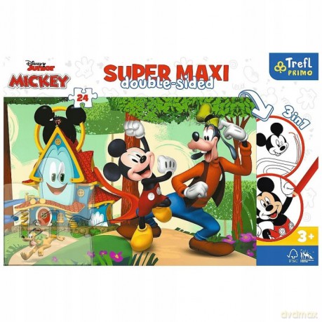 Puzzle 24 Super Maxi Wesoły Domek i przyjaciele