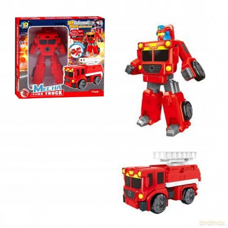 Robot 2w1 straż pożarna [FIGURKA]