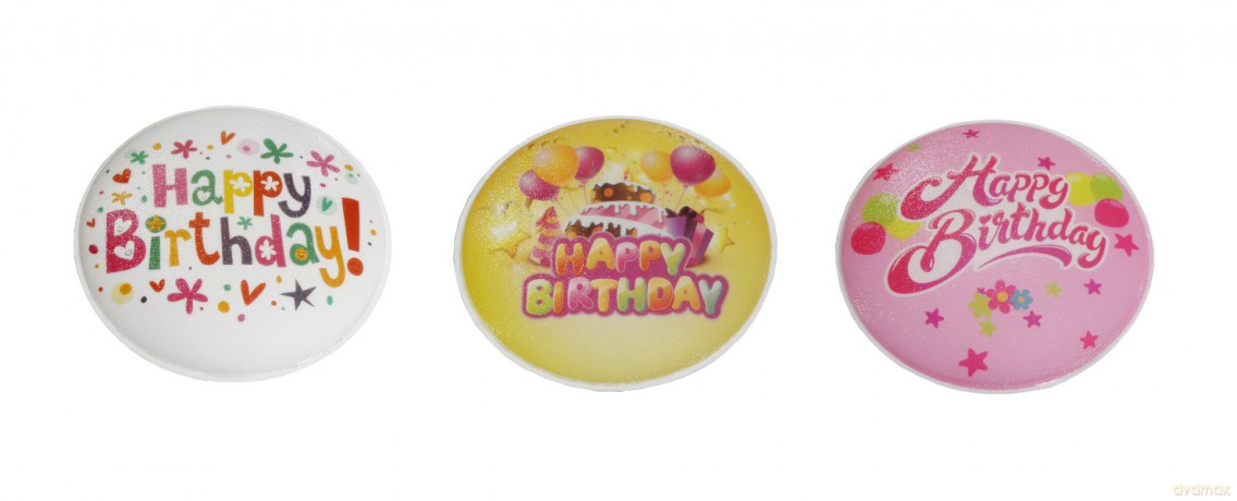 Świecąca lampka Happy birthday