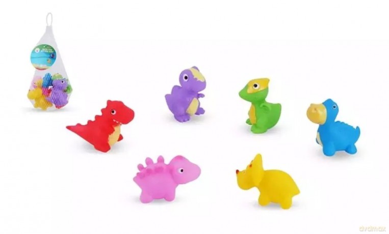 Zwierzęta dinozaury do kąpieli