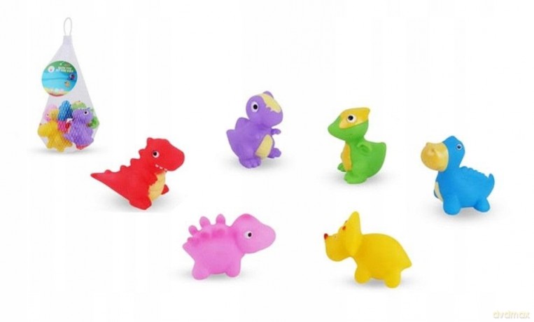 Zwierzęta dinozaury do kąpieli