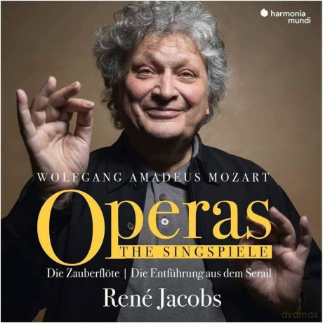 Mozart: Die Singspiele The Magic Flute & The Abduction From The Seraglio Akademie Fur Alte Musik Berlin Jacobs RIAS Kammerchor [5CD]