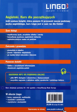 Angielski. Kurs dla początkujących + MP3 - Agnieszka Szymczak-Deptuła, Gabriela Oberda [KSIĄŻKA]