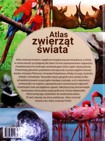 Atlas zwierząt świata [KSIĄŻKA]