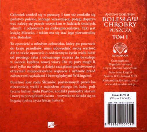 Bolesław Chrobry. Puszcza - Antni Gołubiew [AUDIOBOOK]
