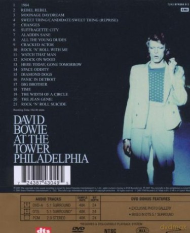 David Bowie: David Live (Dvd Audio) [DVD]