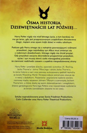 Harry Potter i przeklęte dziecko. Część 1 i 2 - Joanne K. Rowling, John Tiffany [KSIĄŻKA]