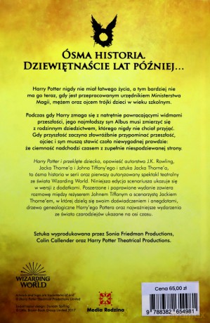 Harry Potter i przeklęte dziecko. Część 1 i 2 - Joanne K. Rowling, John Tiffany [KSIĄŻKA]