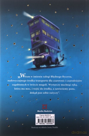 Harry Potter i więzień Azkabanu. Duddle - J.K Rowling [KSIĄŻKA]
