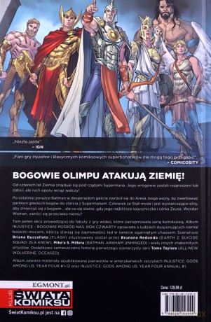 Injustice. Bogowie pośród nas. Rok czwarty - Tom Taylor, Briana Buccellato [KOMIKS]