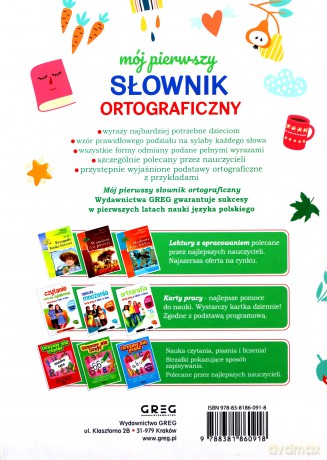 Mój pierwszy słownik ortograficzny - Lucyna Szary [KSIĄŻKA]