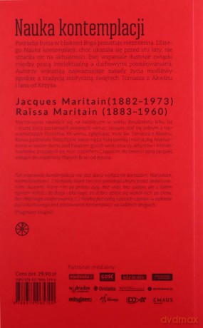 Nauka kontemplacji - Jacques Maritain, Raissa Maritain [KSIĄŻKA]